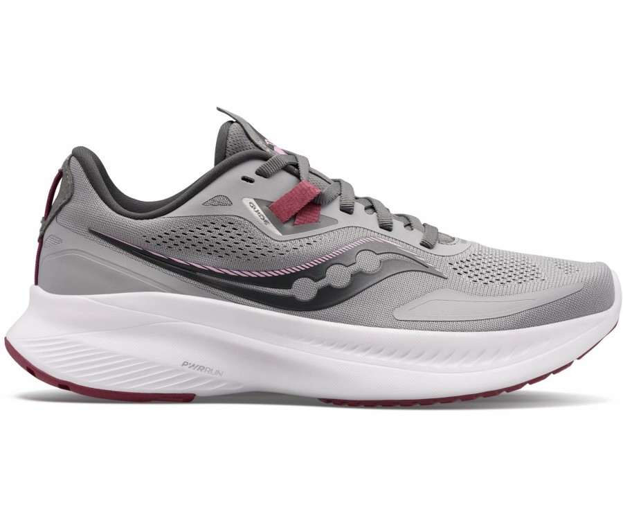 * Saucony Women'S Guide 15 (15 Alloy/Quartz) Footwear