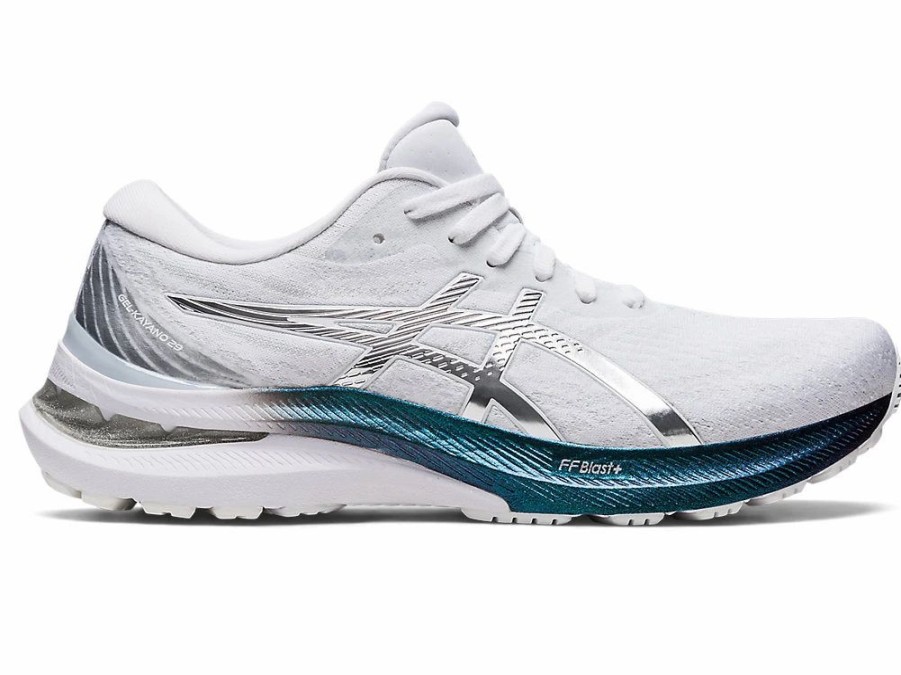 * Asics Women'S Gel-Kayano 29 Platinum (100 White/Pure Silver) Footwear