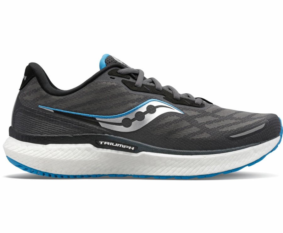 * Saucony Men'S Triumph 19 (15 Shadow/Topaz) Footwear