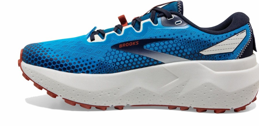 * Brooks Men'S Caldera 6 (490 Peacoat/Atomic Blue/Rooibos) Footwear