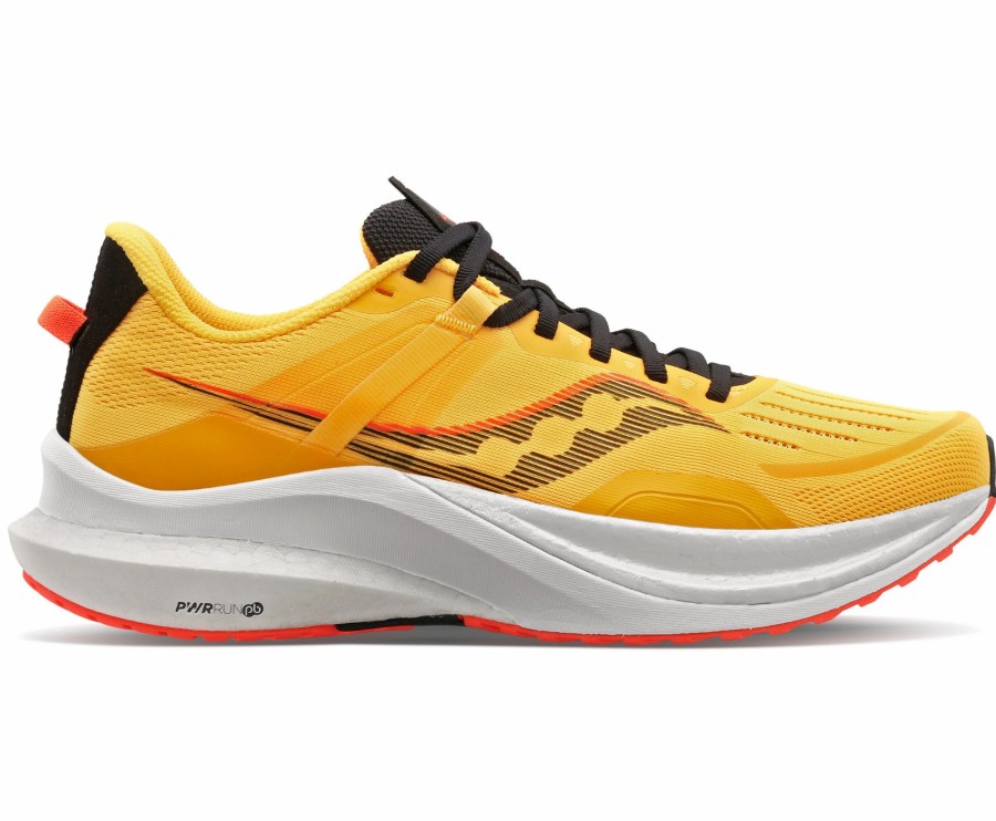 * Saucony Women'S Tempus (16 Vizi Gold/Vizi Red) Footwear