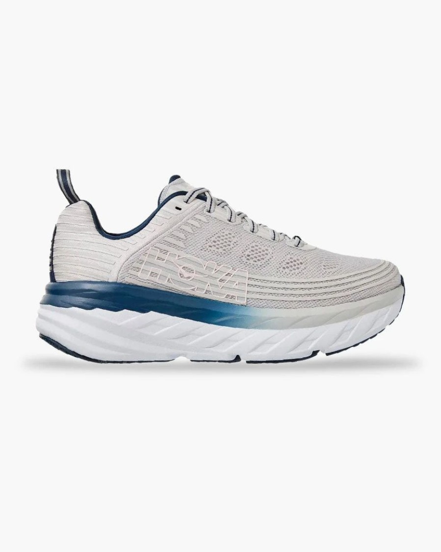 * Hoka Women'S Bondi 6 (Lrnc Lunar Rock/Nimbus Cloud) Footwear