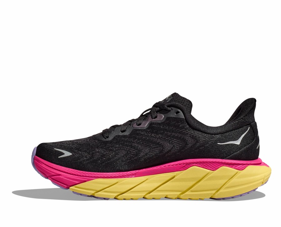 * Hoka Women'S Arahi 6 (Bpyr Black/Pink Yarrow) Footwear