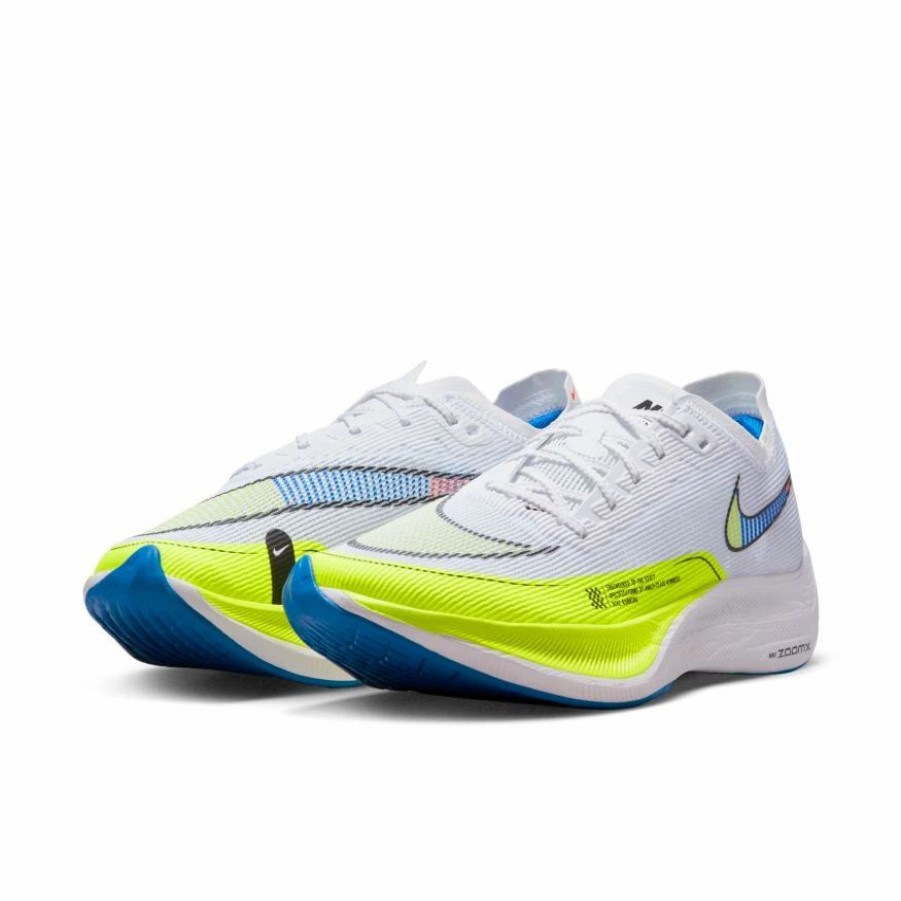 * Nike Men'S Zoomx Vaporfly Next% 2 "Pace Pack" (103 White/Black/Volt/Racer Blue) Footwear