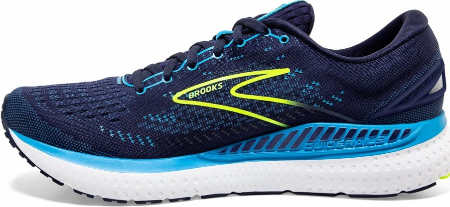 * Brooks Men'S Glycerin Gts 19 (443 Navy/Blue/Nightlife) Footwear