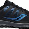 * Saucony Men'S Peregrine Ice+ (2 Black/Blue) Footwear