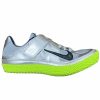 * Nike Uni High Jump Iii (003 Metallic Silver/Black-Electric Green-White) Footwear