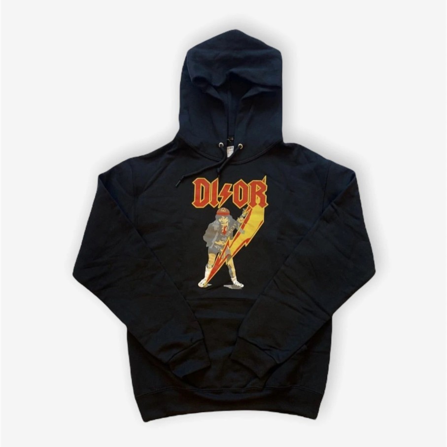 * Bleach Goods Bolt Of Light Hoodie Black Bleach