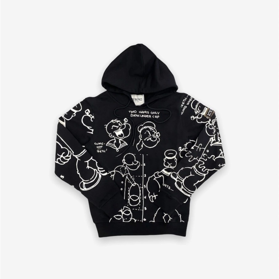 * Iceberg 5C Felpa Hoodie 3983 Iceberg