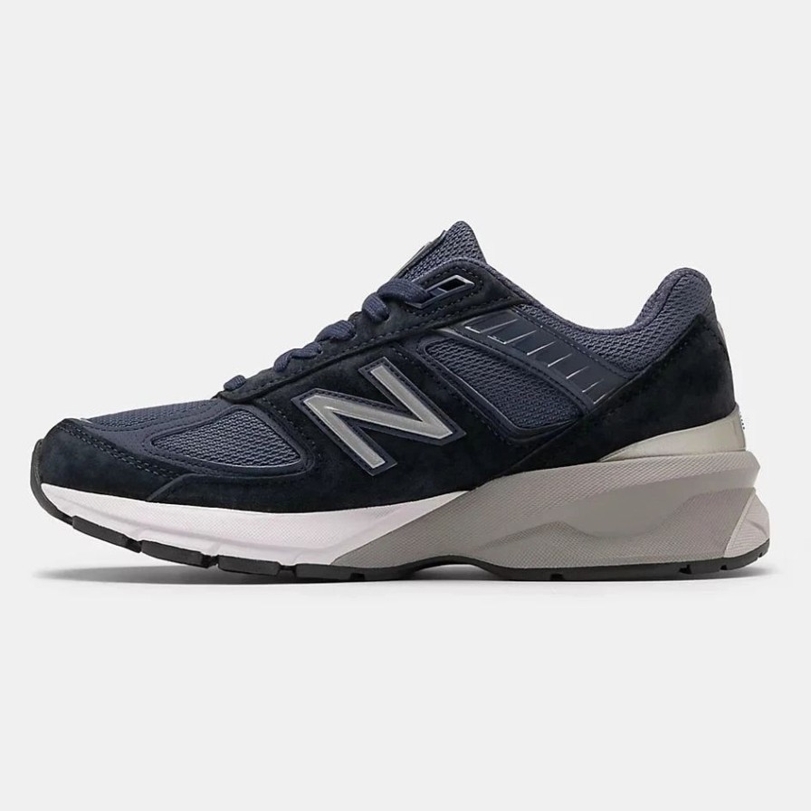 * New Balance Women'S 990 V5 (Nv Navy/Silver) Footwear