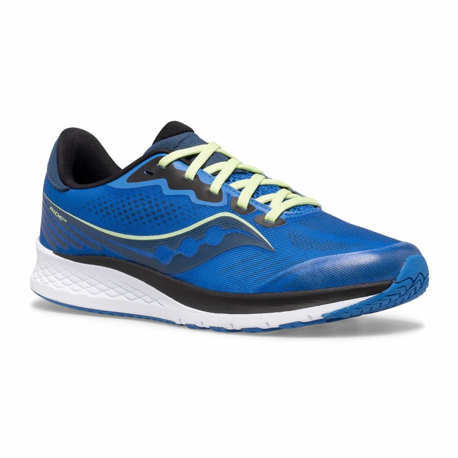 * Saucony Kid'S Ride 14 (Blue) Footwear