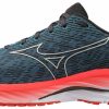 * Mizuno Men'S Wave Rider 26 (5B0A Provincial Blue/Nimbus Cloud) Footwear