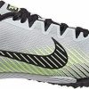 * Nike Uni Zoom Rival M 9 (003 Pure Platinum/Black-Volt Glow) Footwear