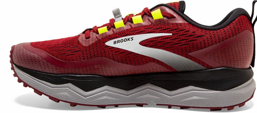 * Brooks Men'S Caldera 5 (631 Red/Black/Nightlife) Footwear