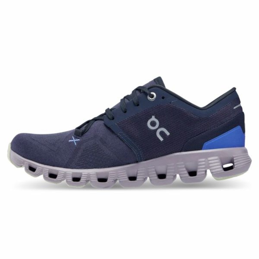 * Women'S Cloud X 3 (Midnight/Heron) Footwear