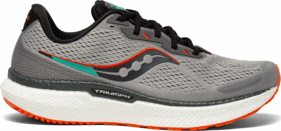 * Saucony Men'S Triumph 19 (20 Alloy/Fire) Footwear