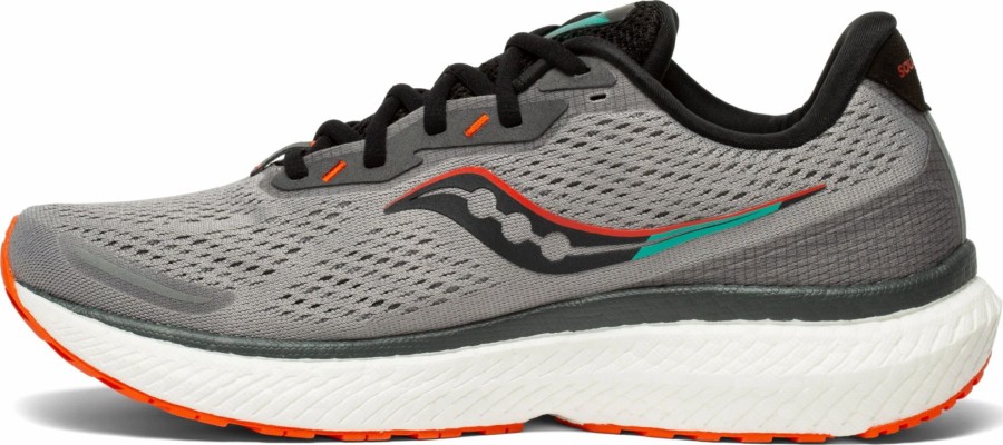 * Saucony Men'S Triumph 19 (20 Alloy/Fire) Footwear