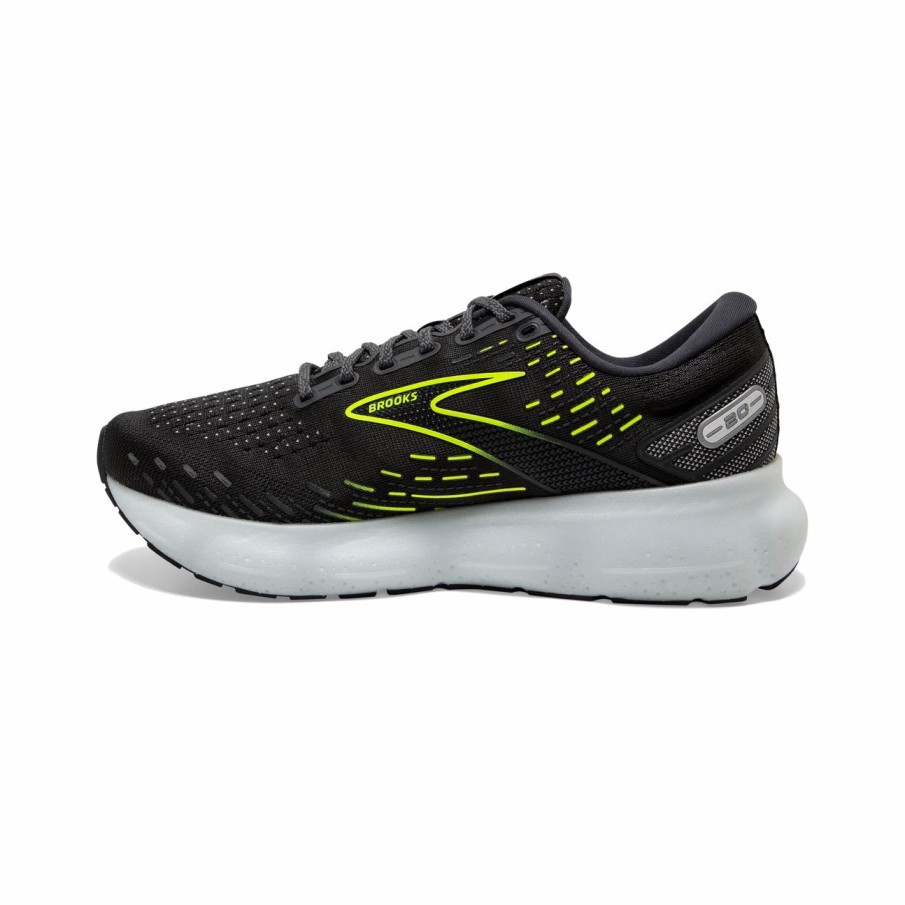 * Brooks Women'S Glycerin 20 (047 Ebony/White/Nightlife) Footwear