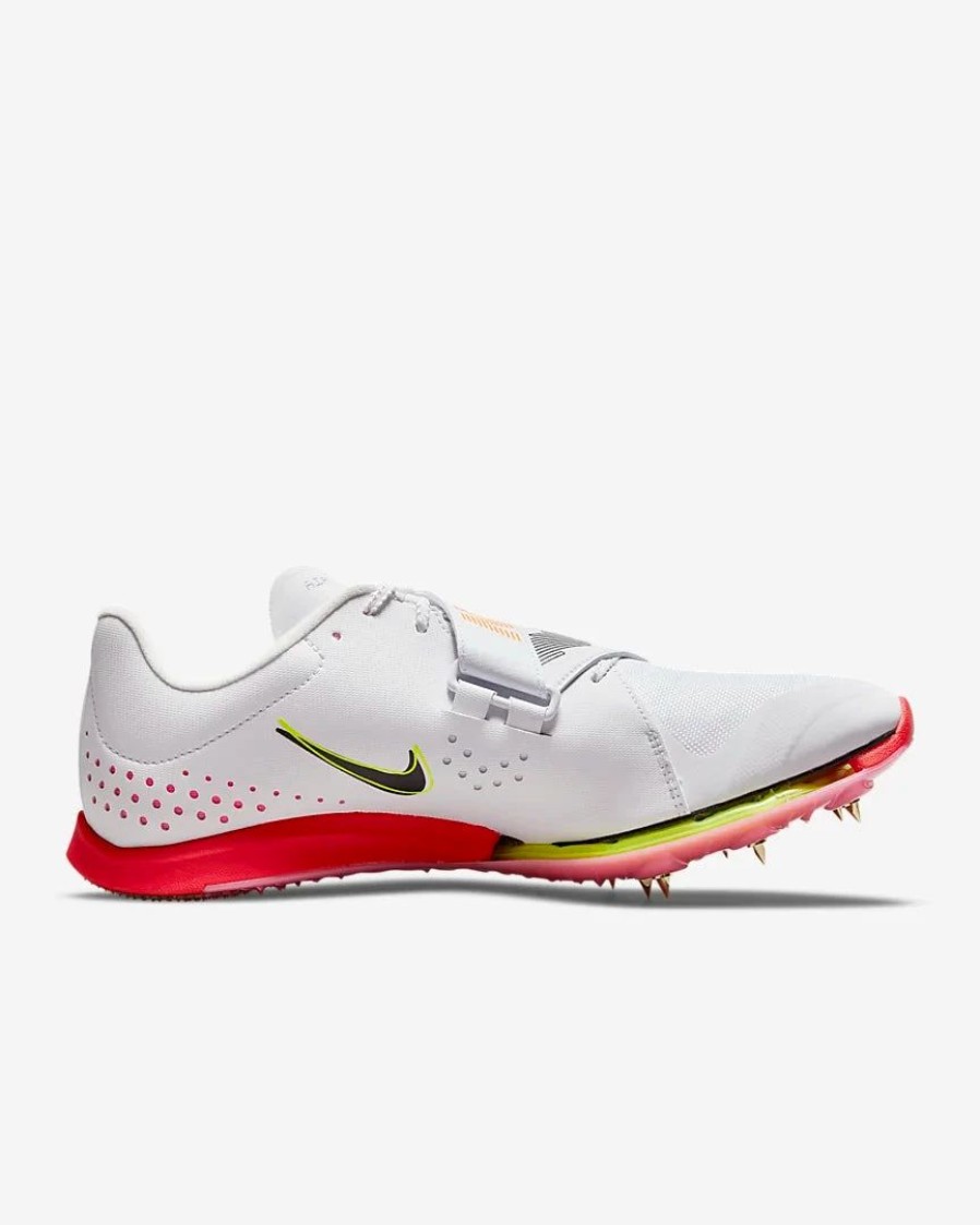 * Nike Air Zoom Long Jump Elite (100 White/Black/Black/Black) Footwear