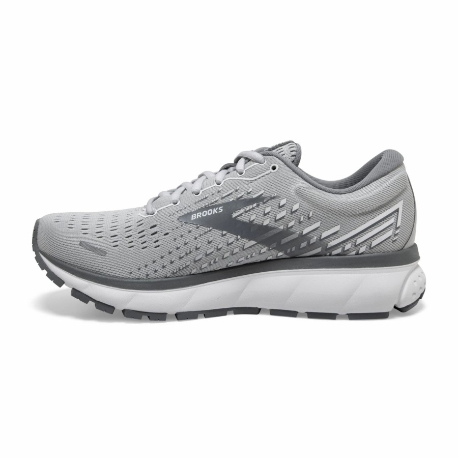 * Brooks Women'S Ghost 13 (051 Alloy/Oyster/White) Footwear