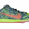 * Nike Uni Zoom Rival D 8 (306 Electric Green/Hyper Punch-Black) Footwear