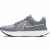 * Nike Men'S React Infinity Run Flyknit 2 (001 Particle Grey/White/Grey Fog/Black) Footwear