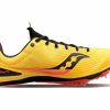 * Saucony Women'S Ballista Md (16 Vizi Gold/Vizi Red) Footwear