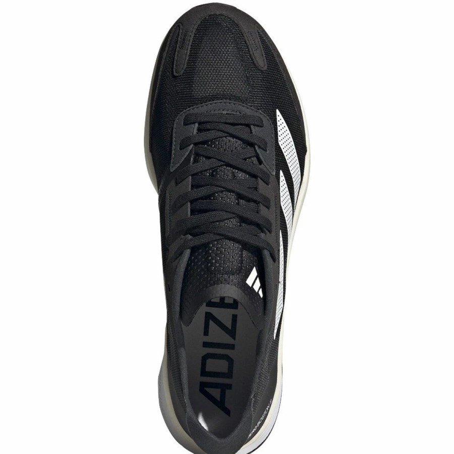 * Adidas Men'S Adizero Boston 11 (Core Black/Footwear White/Carbon) Footwear