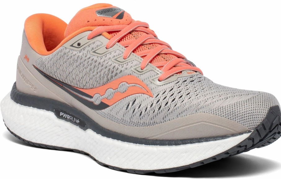 * Saucony Women'S Triumph 18 (30 Moonrock/Coral) Footwear