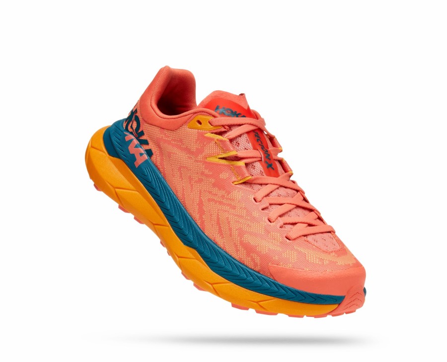 * Hoka Women'S Tecton X (Cbcrl Camellia/Blue Coral) Footwear