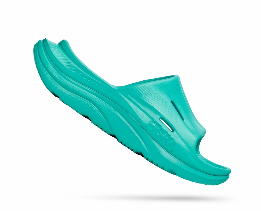 * Hoka U Ora Recovery Slide 3 (Ccmc Ceramic/Ceramic) Footwear