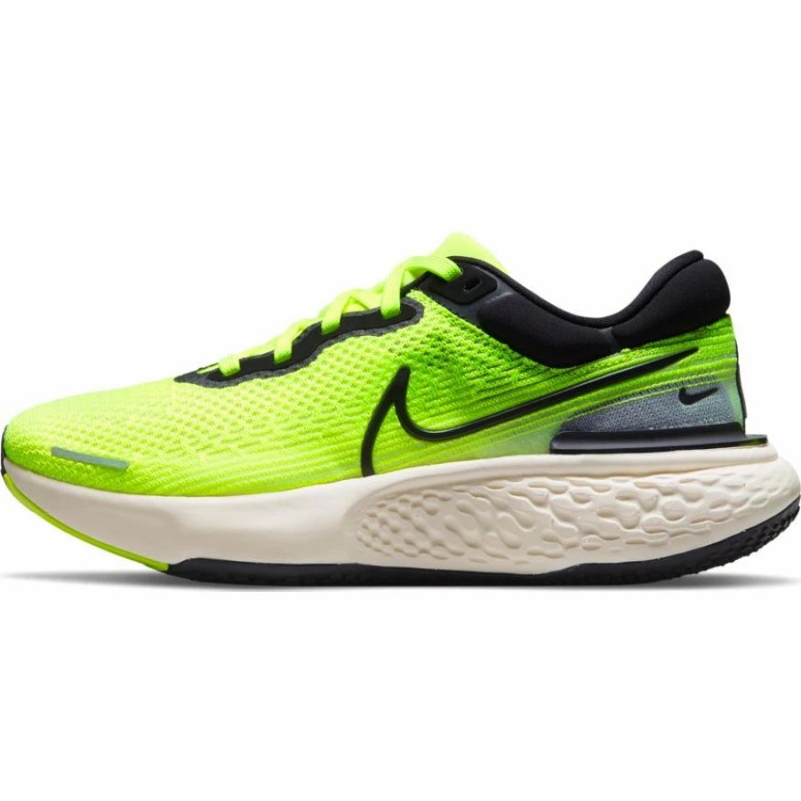 * Nike Men'S Zoomx Invincible Run Flyknit (700 Volt/Black/Barely Volt) Footwear