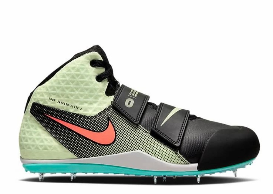 * Nike Uni Zoom Javelin Elite 3 (700- Barely Volt/Hyper Orange-Black) Footwear