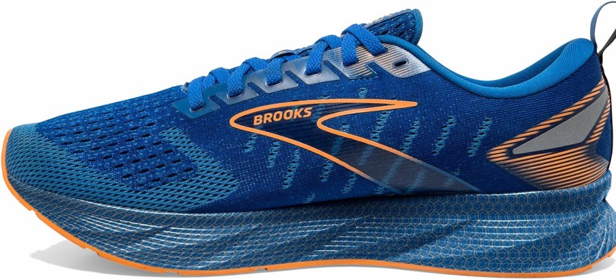 * Brooks Men'S Levitate 6 (405 Classic Blue/Orange) Footwear