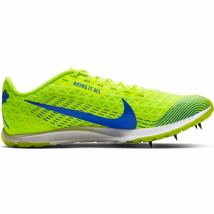 * Nike Zoom Rival Xc (2019) (700 Volt/Racer Blue-White) Footwear