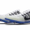 * Nike Uni Zoom Victory 2 (100 White/Black/Racer Blue) Footwear