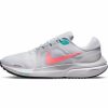 * Nike Women'S Air Zoom Vomero 16 (101 White/Lava Glow/Pure Platinum) Footwear