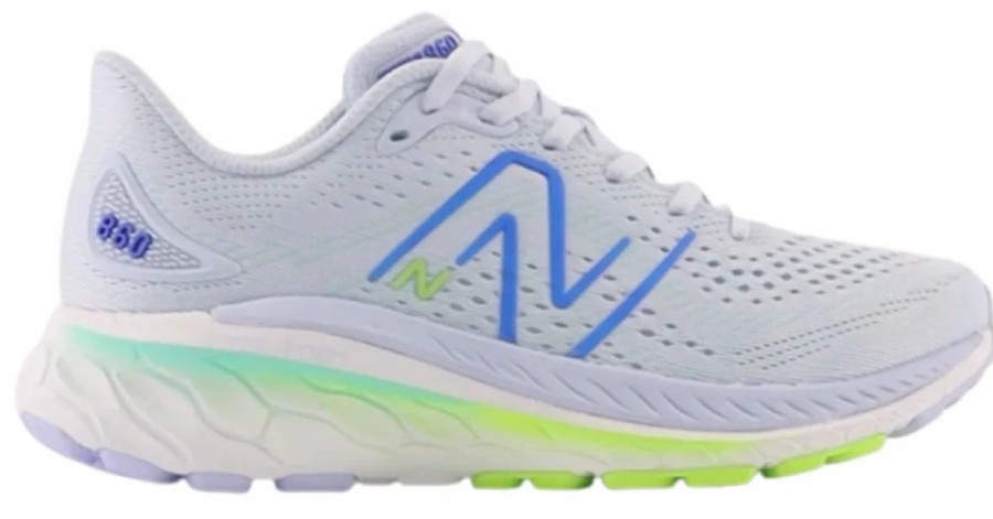 * New Balance Women'S Fresh Foam X 860 V13 Wide (G Starlight/Pixel Green/Bright Lapis) Footwear