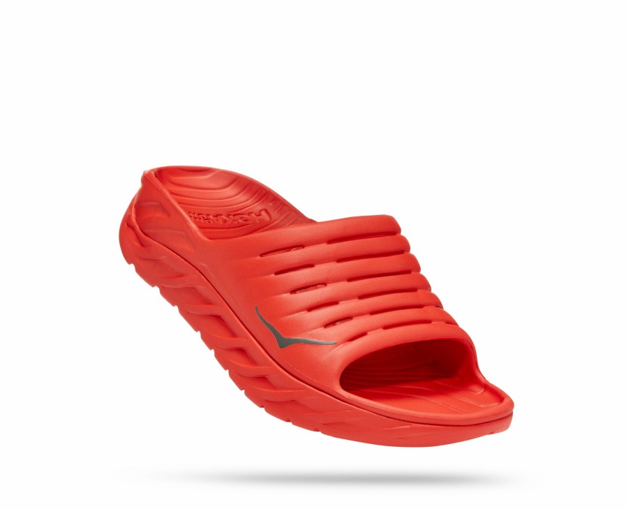 * Hoka Uni Ora Recovery Slide (Fcst Fiesta/Castlerock) Footwear