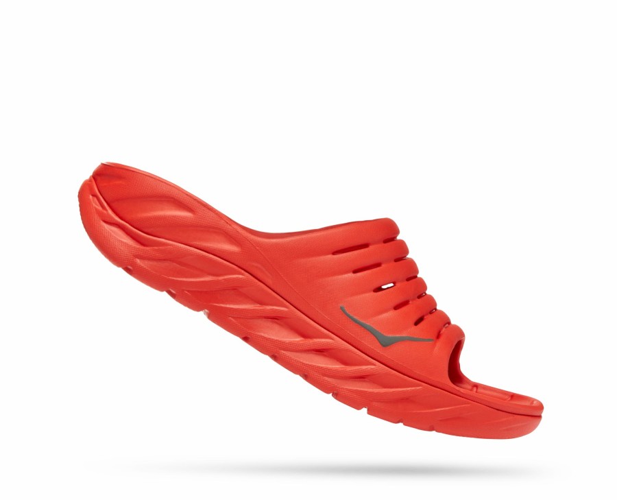 * Hoka Uni Ora Recovery Slide (Fcst Fiesta/Castlerock) Footwear