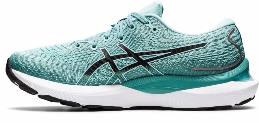 * Asics Women'S Gel-Cumulus 24 (300 Oasis Green/Black) Footwear