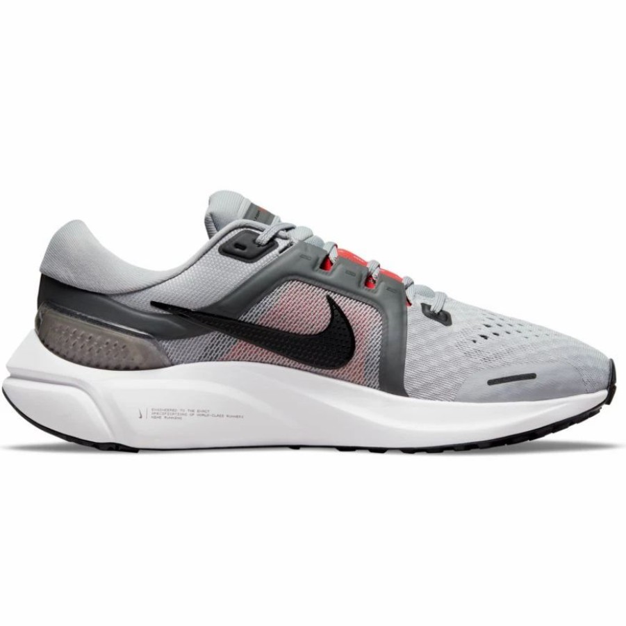 * Nike Men'S Air Zoom Vomero 16 (004 Wolf Grey/Black/Iron Grey/Light Crimson) Footwear