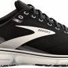 * Brooks Women'S Ghost 15 Wide (012 Black/Blackened Pearl/White) Footwear