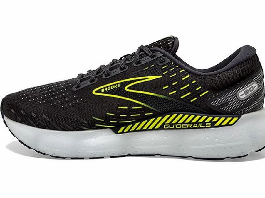 * Brooks Women'S Glycerin Gts 20 (047 Ebony/White/Nightlife) Footwear