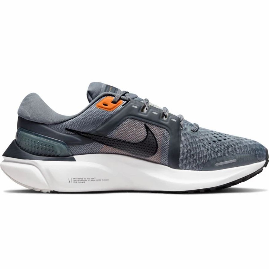 * Nike Men'S Air Zoom Vomero 16 (005 Cool Grey/Black/Anthracite/Kumquat) Footwear