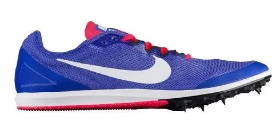 * Nike Women'S Zoom Rival D 10 (500 Persian Violet / White-Black) Footwear