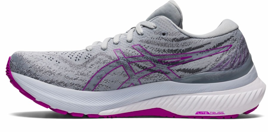 * Asics Women'S Gel-Kayano 29 (020 Piedmont Grey/Orchid) Footwear