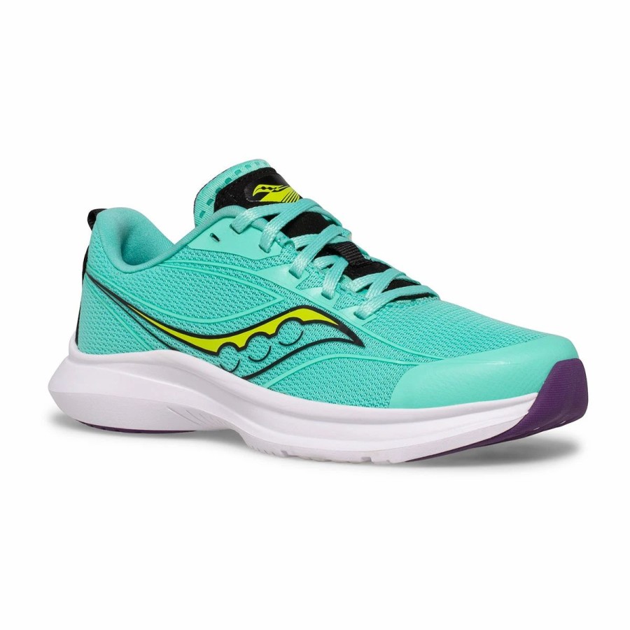 * Saucony Kid'S Kinvara 13 (Mint) Footwear