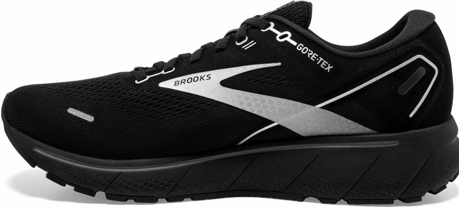 * Brooks Men'S Ghost 14 Gtx (020 Black/Black/Ebony) Footwear