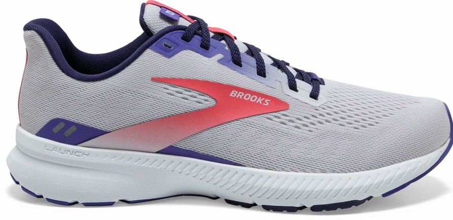 * Brooks Women'S Launch 8 (520 Lavender/Astral/Coral) Footwear